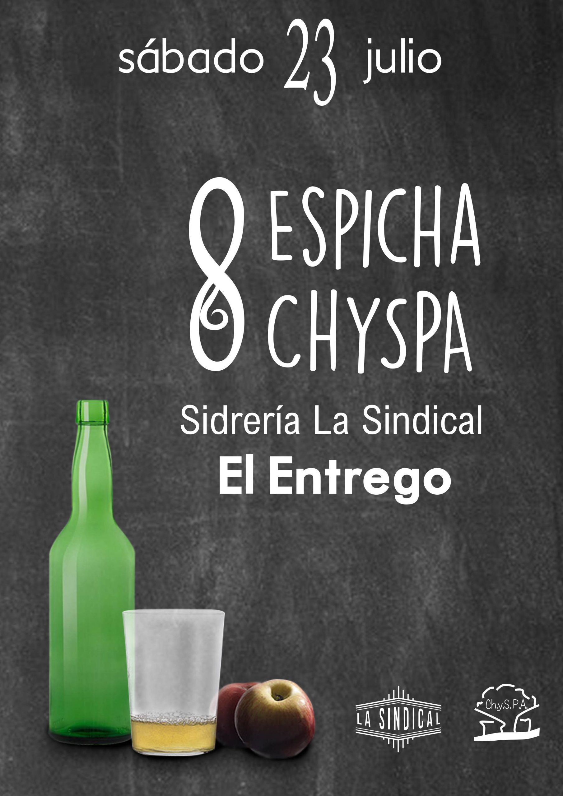 8 espicha ChySPA en la sidrería La Sindical (El Entrego) el sábado 23 de julio de 2022