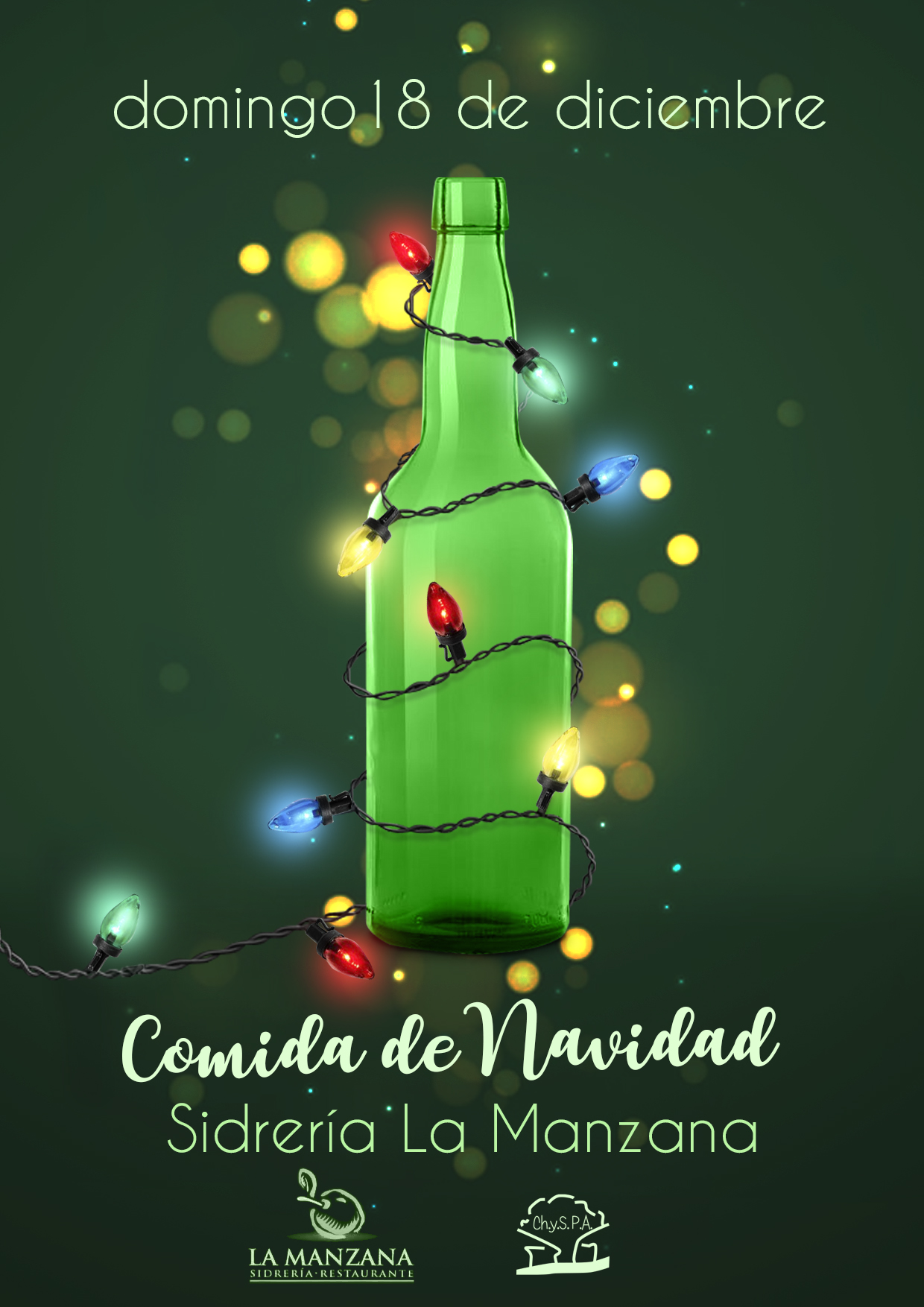 El domingo 18 de diciembre de 2022, celebramos nuestra comida de navidad en la Sidrería La Manzana - Oviedo.